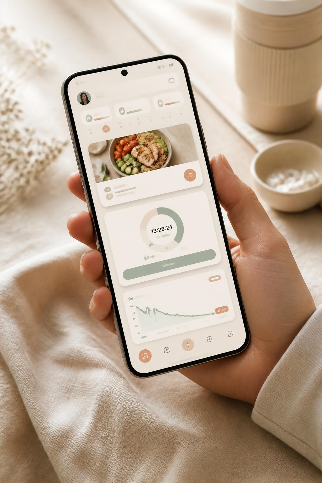 Daily tracking dashboard for metabolic health coaching